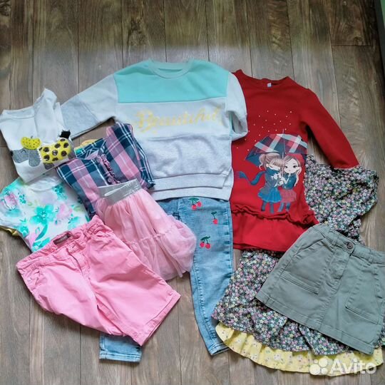 Пакет вещей для девочки 104-110