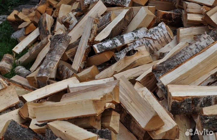 Дрова березовые колотые с доставкой