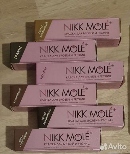 Краска для бровей Nikk mole