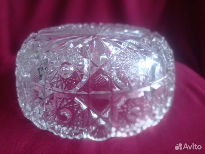 Ваза хрустальная фруктовница