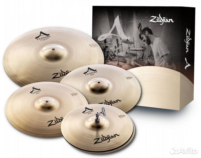Zildjian A20579-11 A' custom 5 pack matched SET