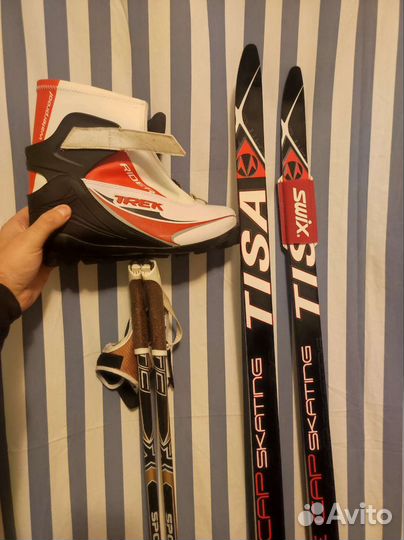 Лыжи беговые Tisa race cap skating