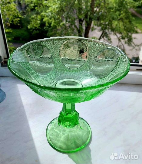 Ваза для фруктов старинная