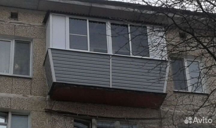 Остекление балкона и установка пластиковых окон