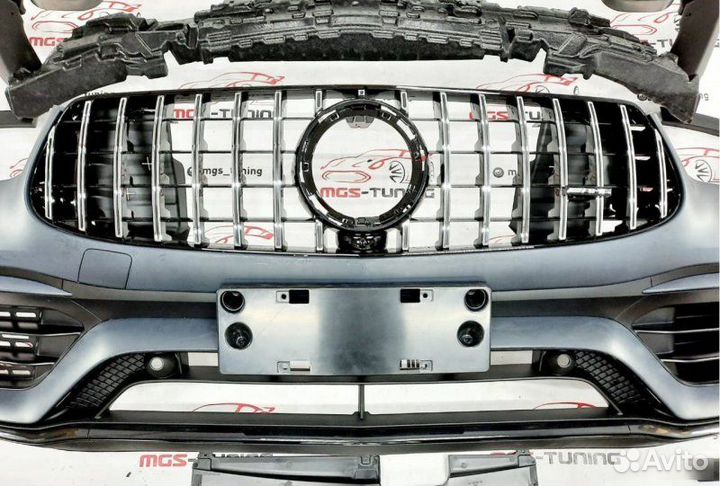 Обвес полный на Mercedes GLC стиль 63 AMG Рест