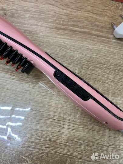Расческа выпрямитель fast hair straightener hqt-90