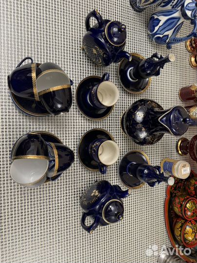 Сервиз чайный гжель