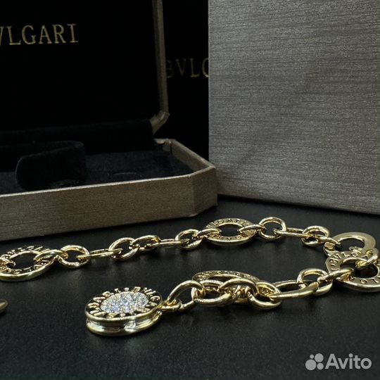 Bvlgari комплект 2в1 золотой(премиум)