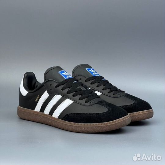 Мужские кроссовки Adidas Samba Black