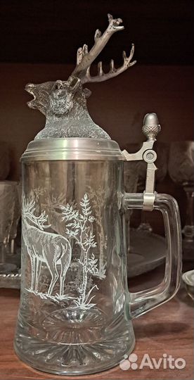 Пивная кружка с оленем