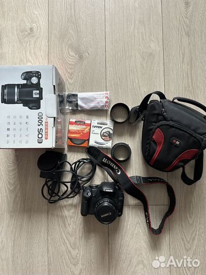 Зеркальный фотоаппарат Canon eos 500d