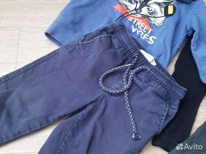 Вещи пакетом на мальчика 110см