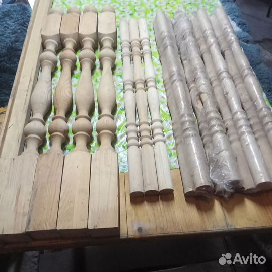 Комплект для лестницы (балясины,перила)