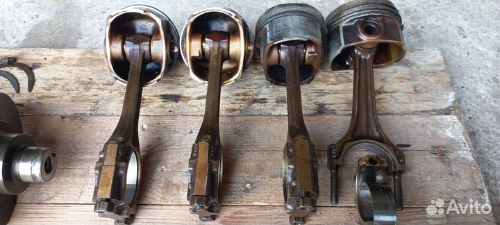 Шатуны. Блок ATW 1.8t audi volkswagen