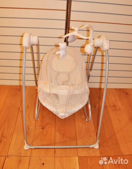 Электрокачели напольные для малышей