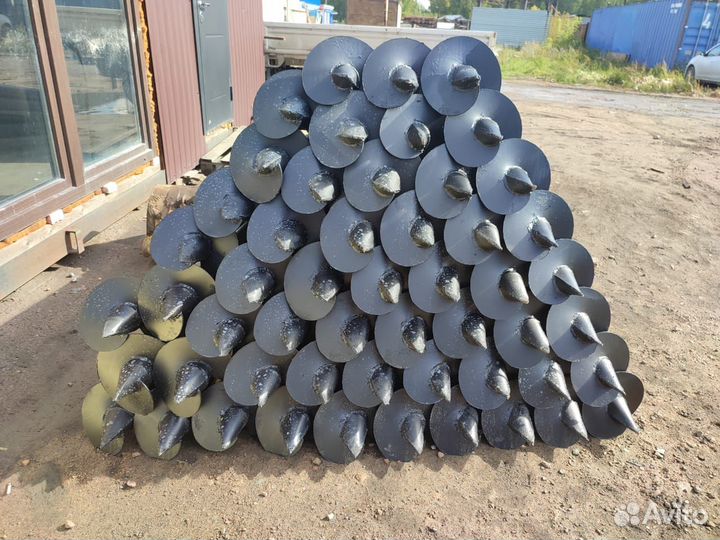 Наконечники для винтовых свай от завода