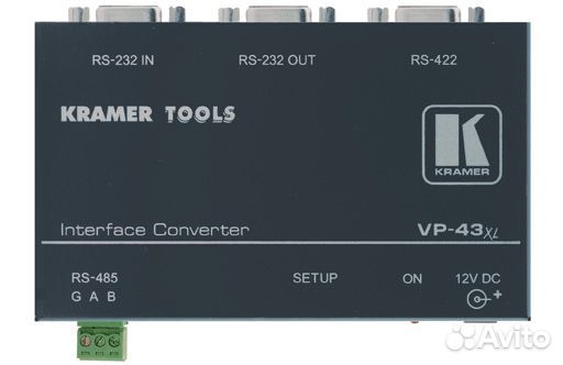 Преобразователь RS-232 Kramer VP-43xl