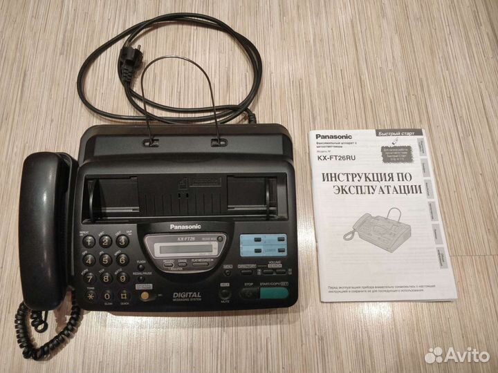 Факс, телефон Panasonic KX-FT26RU