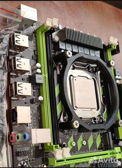 Игровой комплект мат. плата + xeon 2670v2 + 32озу