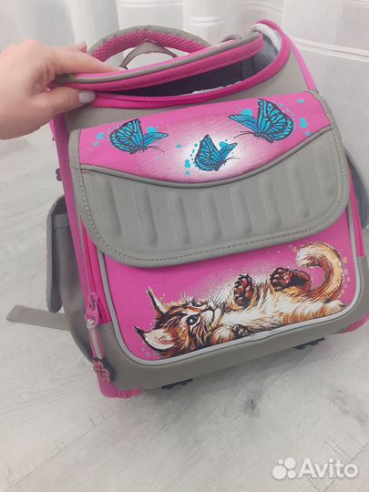 Рюкзак. Школьный ранец с артопедической спинкой