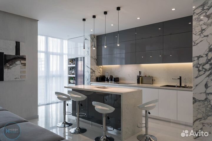 Кухня с островом