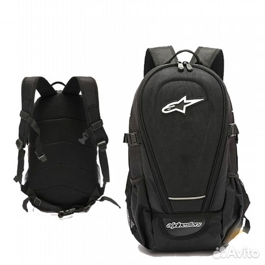 Моторюкзак с сеткой креплением для шлема