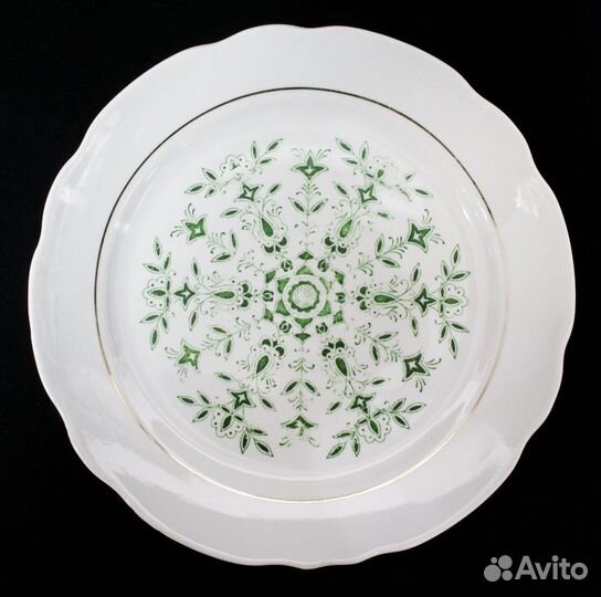 Набор Тарелки 15 шт. Перламутровая полоса, Дулево