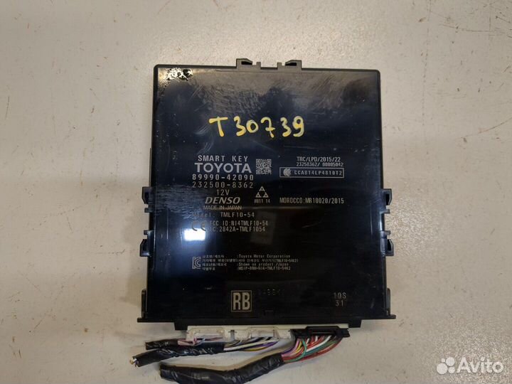 Блок управления бесключевого доступа Toyota RAV 4