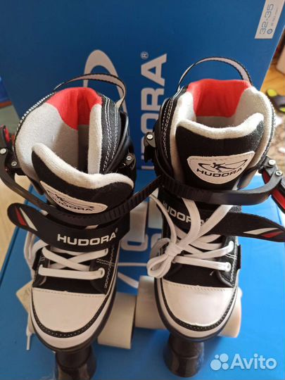 Раздвижные ролики hudora 32-35