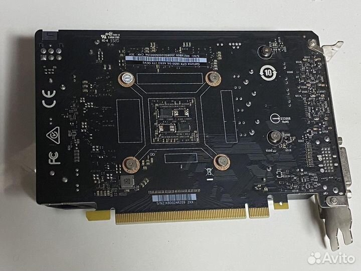 Видеокарта msi 1650 super