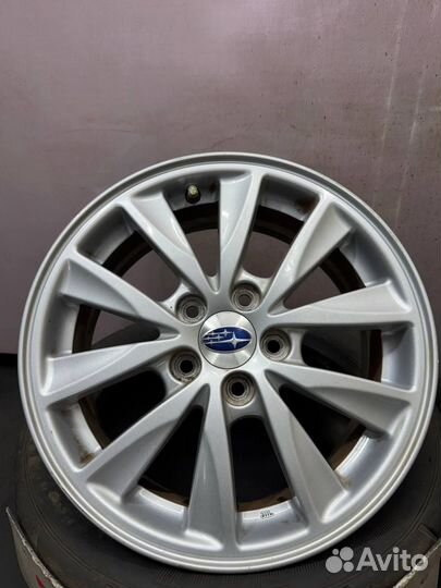 Комплект дисков Subaru 5х100 R15 ET48 6J