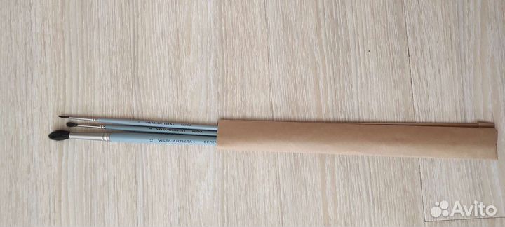 Акварель winsor newton и 3 кисти набор