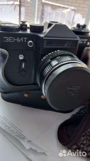 Плёночный фотоаппарат Зенит ет