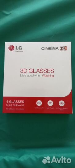 3D очки для телевизора