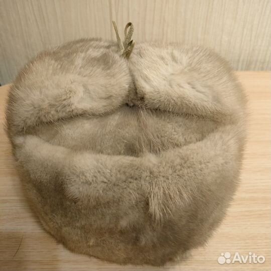 Шапка зимняя норковая 56-58