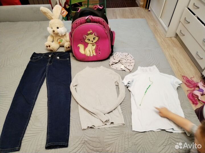 Пакет вещей для девочки 128- 134