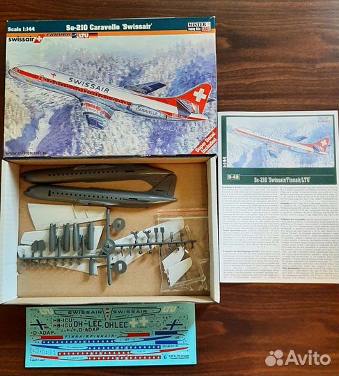 Сборная модель самолета 1/144