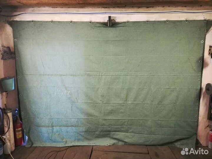 Брезентовая штора 2.4 х 1.2 400 грамм.м2 оп