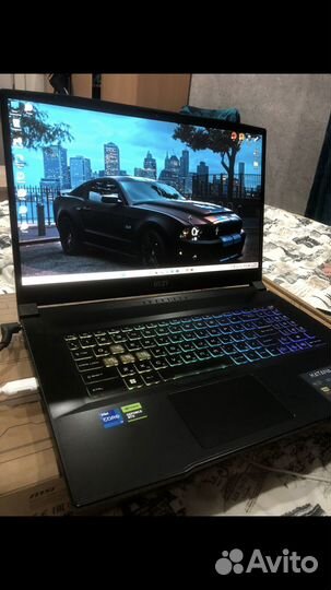 Игровой ноутбук msi katana