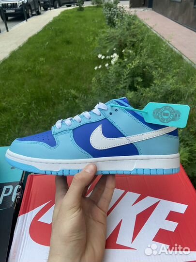 Кроссовки Nike Dunk Low Argon ' Blue ' оригинал