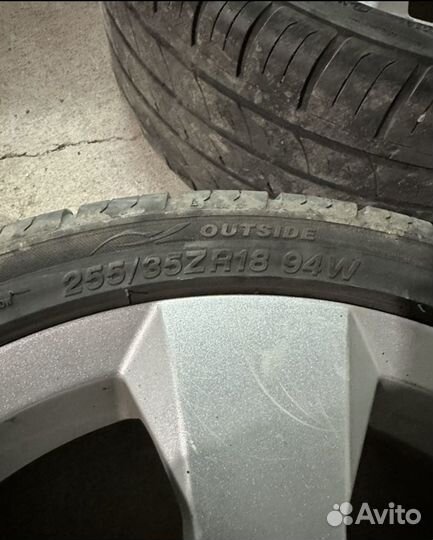 Колеса 255/35 R18 Peugeot Citroen