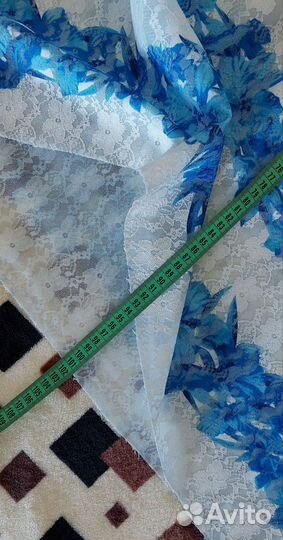 Ткань гипюр трикотажный