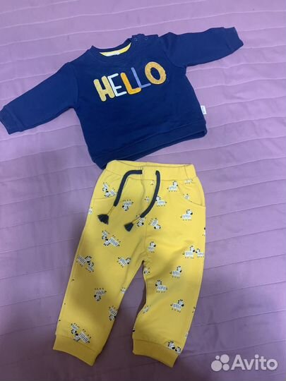 Детские вещи пакетом 68-74