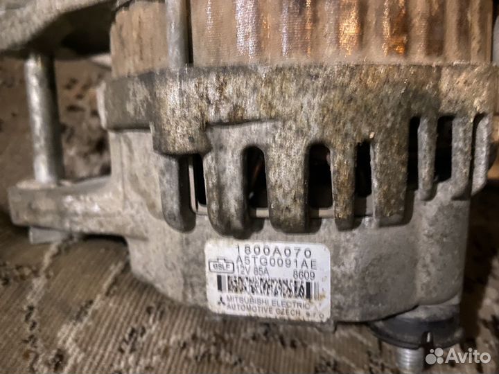 Продам стартер и генератор от митсубисши кольт Z3