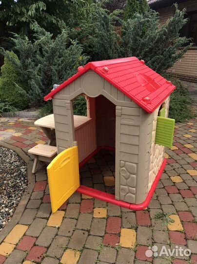Детский домик для дачи пластиковый