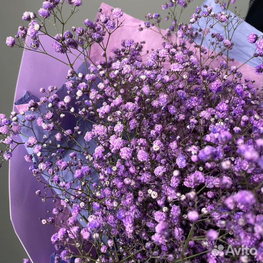 Букет «Сиреневое облако» Букет цветов, Розы Оптом