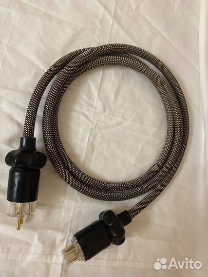 Сетевой (силовой) кабель hi-end gold&black