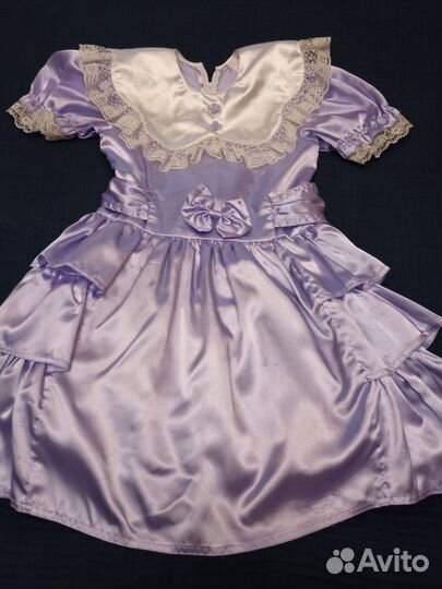 Платье для девочки. Винтаж. Рост 146