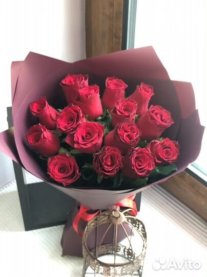 Букет цветов, розы с доставкой Тольятти