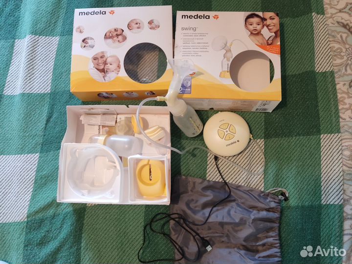 Молокоотсос электрический Medela двухфазный